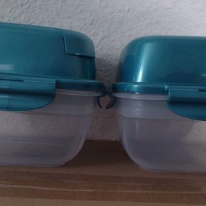 LocknLock Set of 2 Zen Lunch Containers w/ Utensils